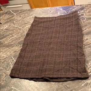 Banana Republic wool knee-length skirt size 8
